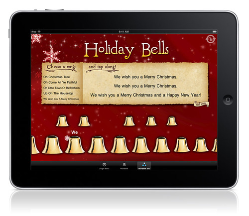 Holiday Bells on the iPad